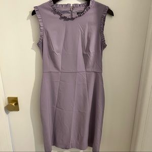 J.Crew Lavender Wool Suit Dress